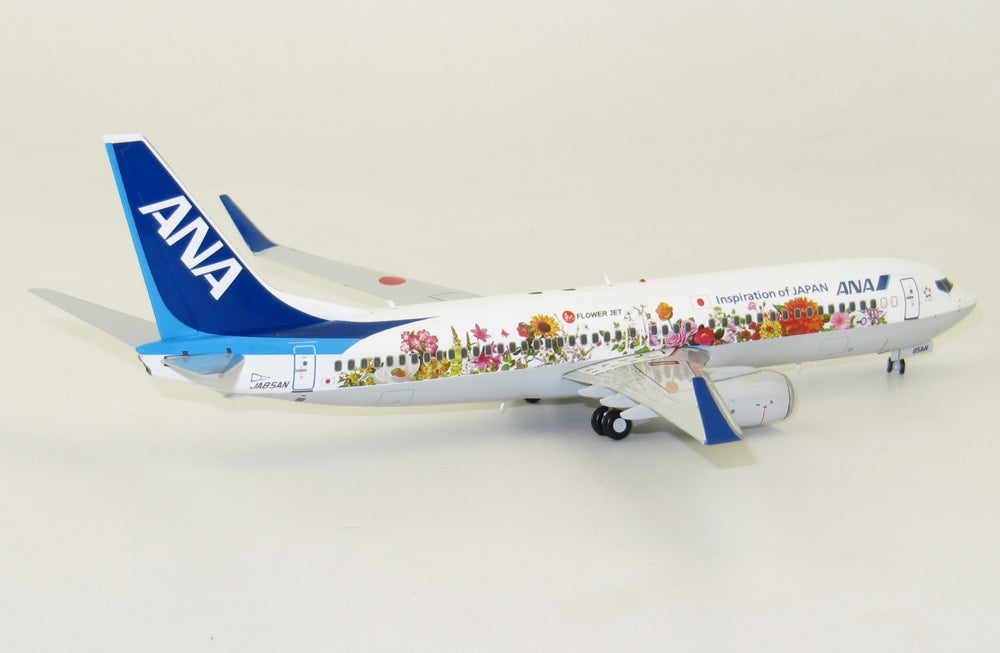 JC WINGS B737-800 ALL NIPPON AIRWAYS (ANA) "TOHOKU FLOWER JET" REG: JA85AN