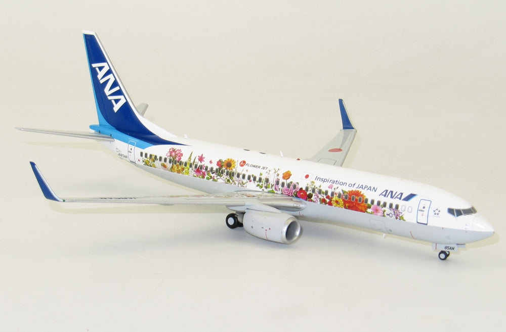 JC WINGS B737-800 ALL NIPPON AIRWAYS (ANA) "TOHOKU FLOWER JET" REG: JA85AN