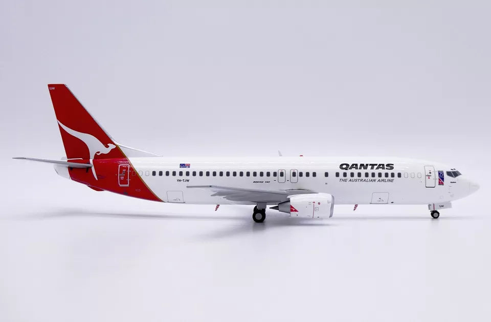 JCWINGS B737-400 QANTAS "75 YEARS" REG: VH-TJW