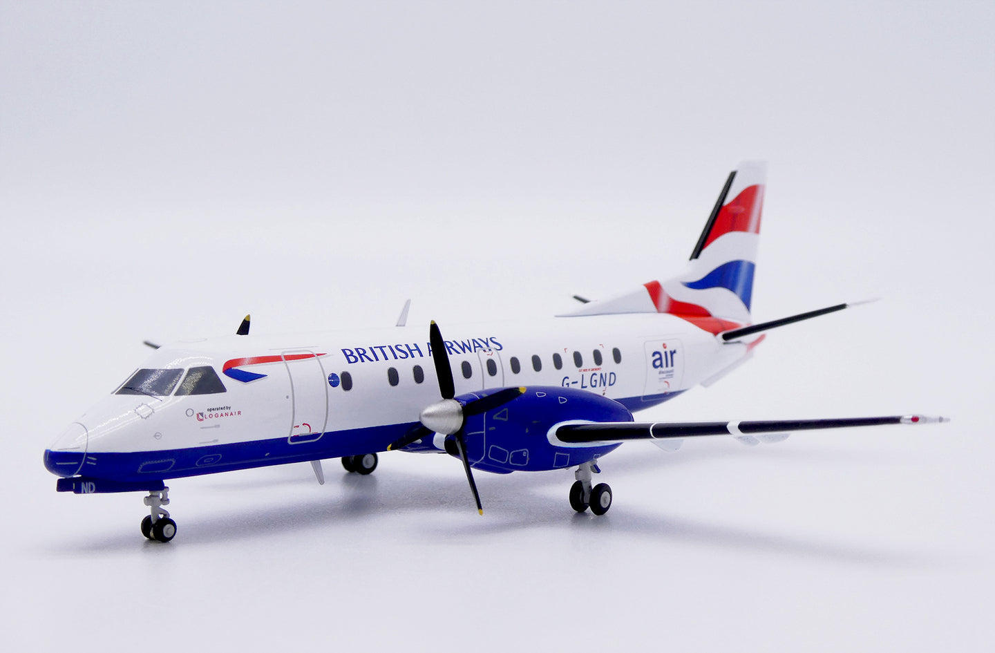 JC WINGS SAAB 340B BRITISH AIRWAYS (LOGANAIR) REG: G-LGND