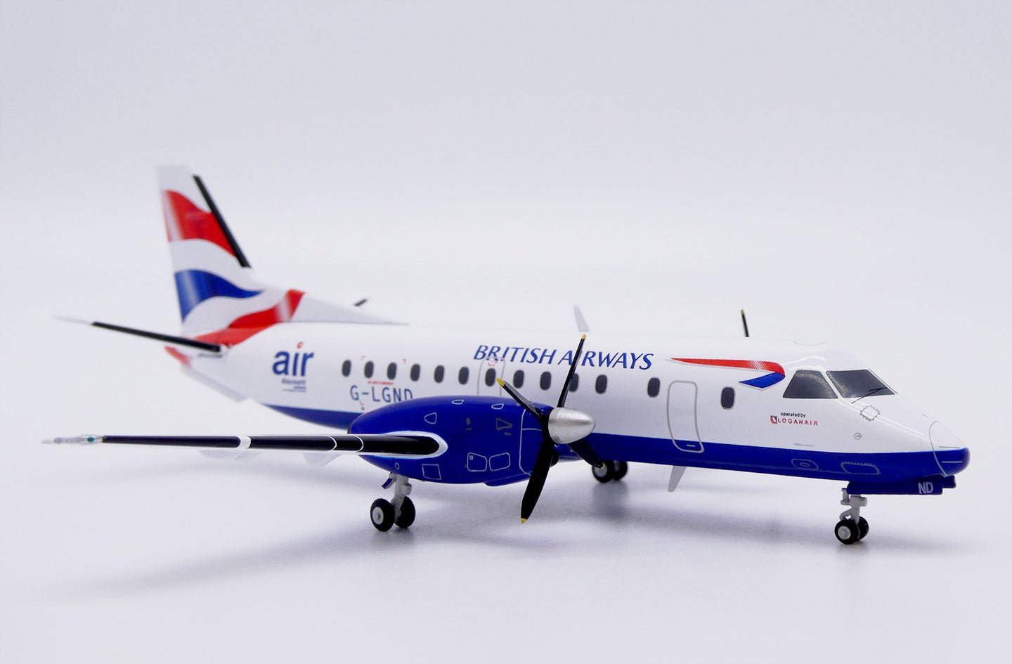 JC WINGS SAAB 340B BRITISH AIRWAYS (LOGANAIR) REG: G-LGND