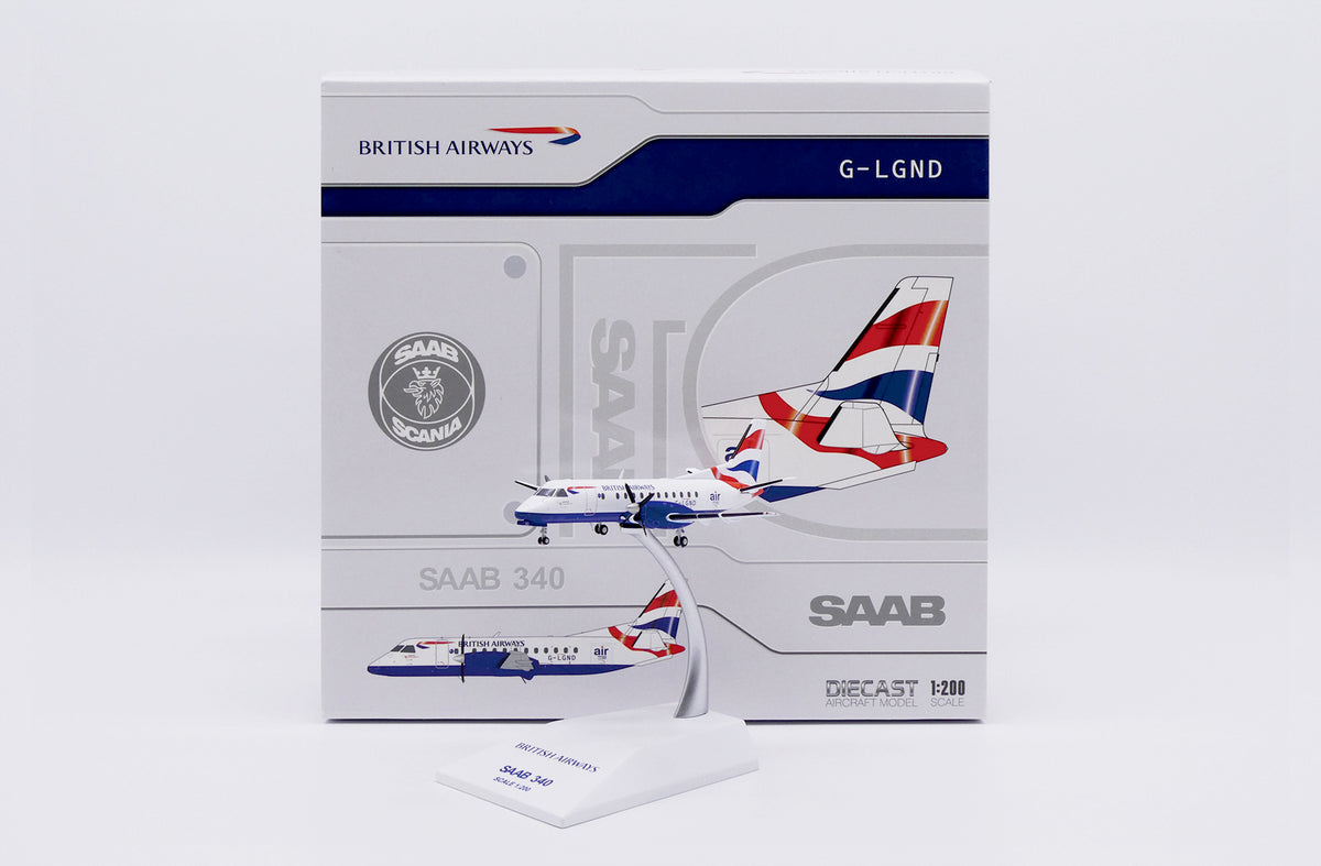 JC WINGS SAAB 340B BRITISH AIRWAYS (LOGANAIR) REG: G-LGND