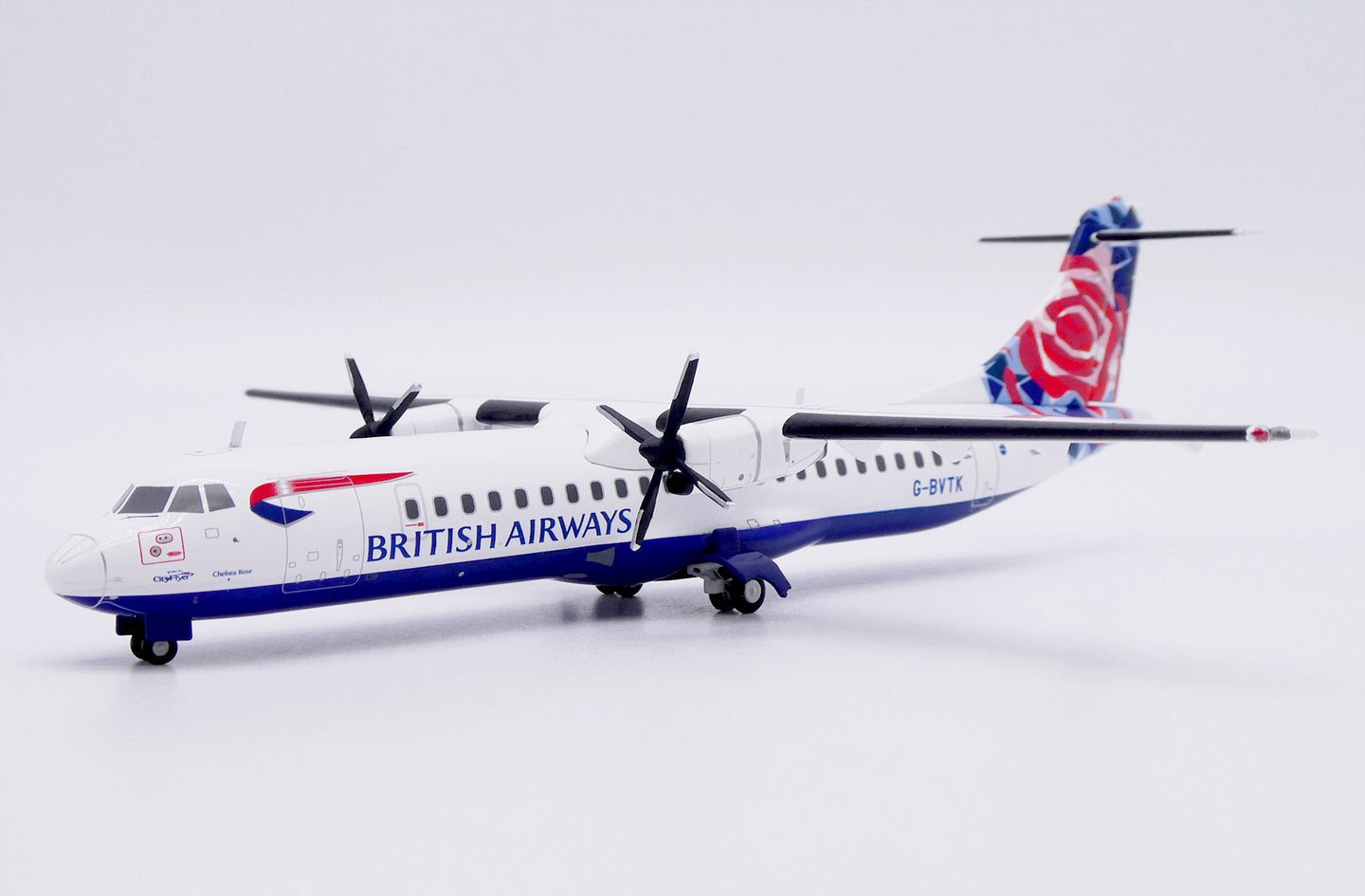 JC WINGS ATR72-200 BRITISH AIRWAYS "CHELSEA ROSE" REG: G-BVTK