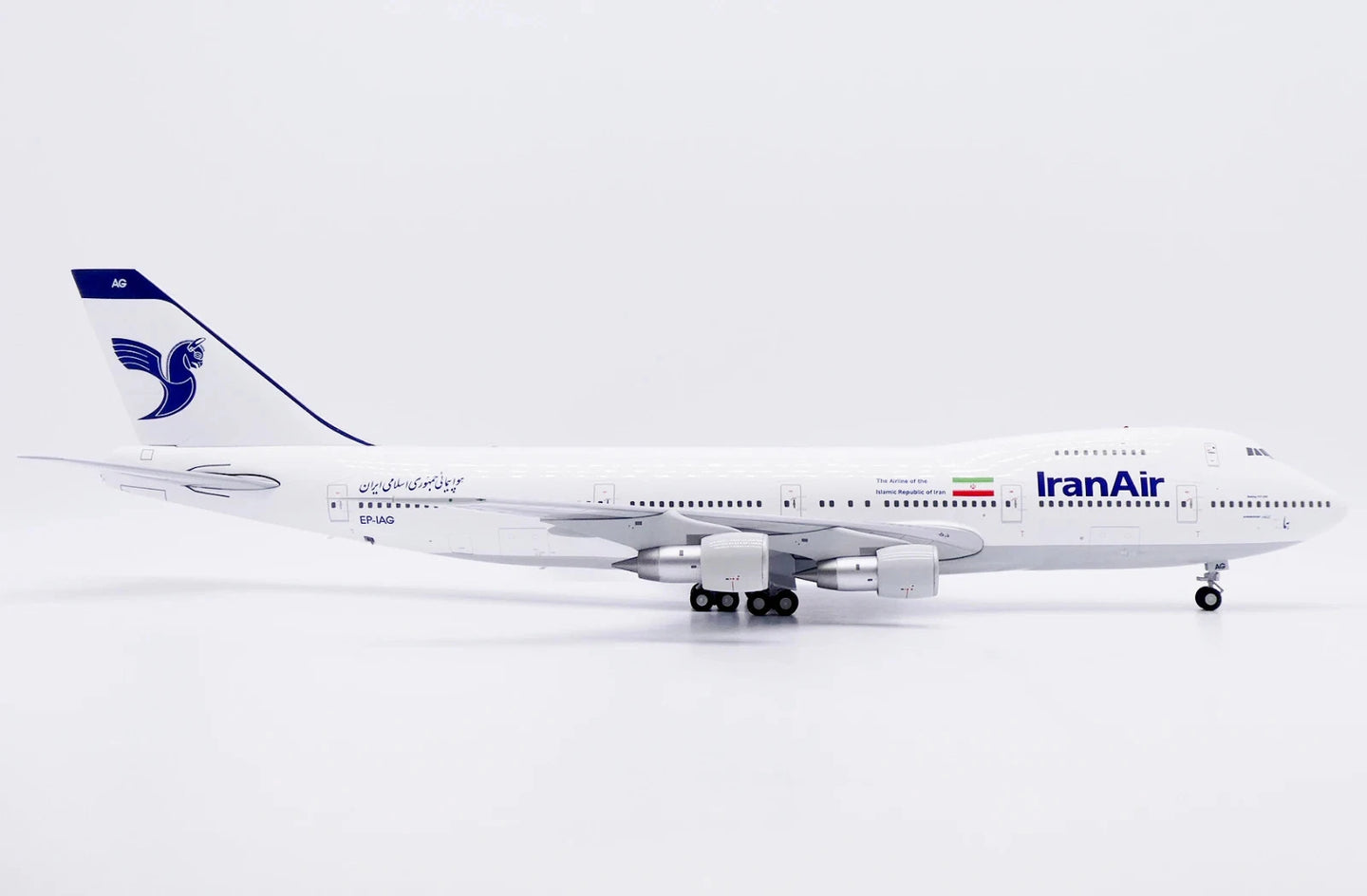 JC WINGS B747-200M IRAN AIR REG: EP-IAG