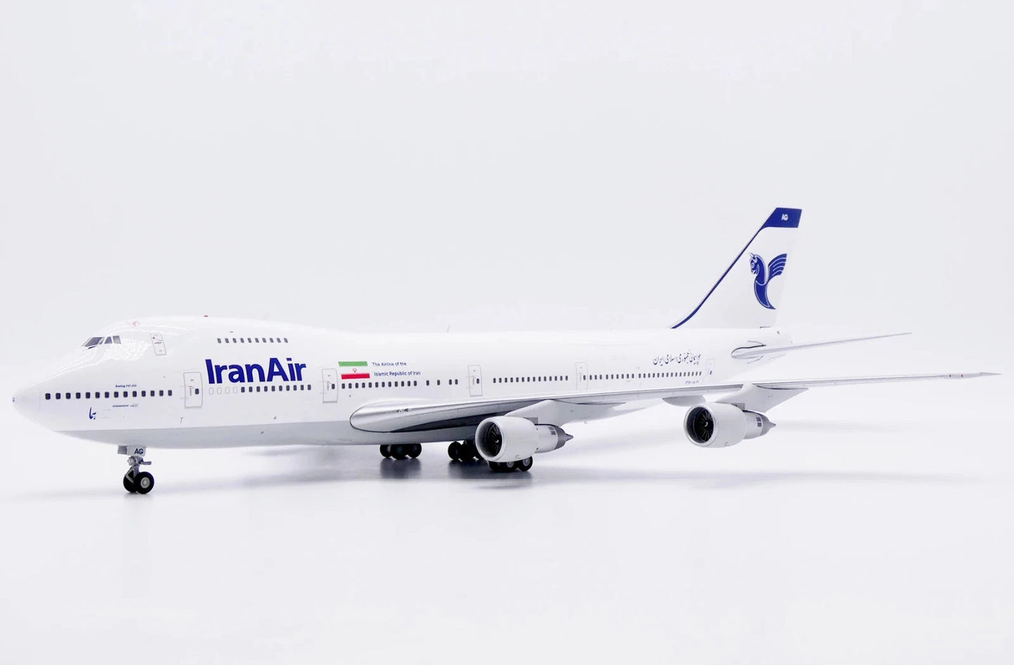 JC WINGS B747-200M IRAN AIR REG: EP-IAG