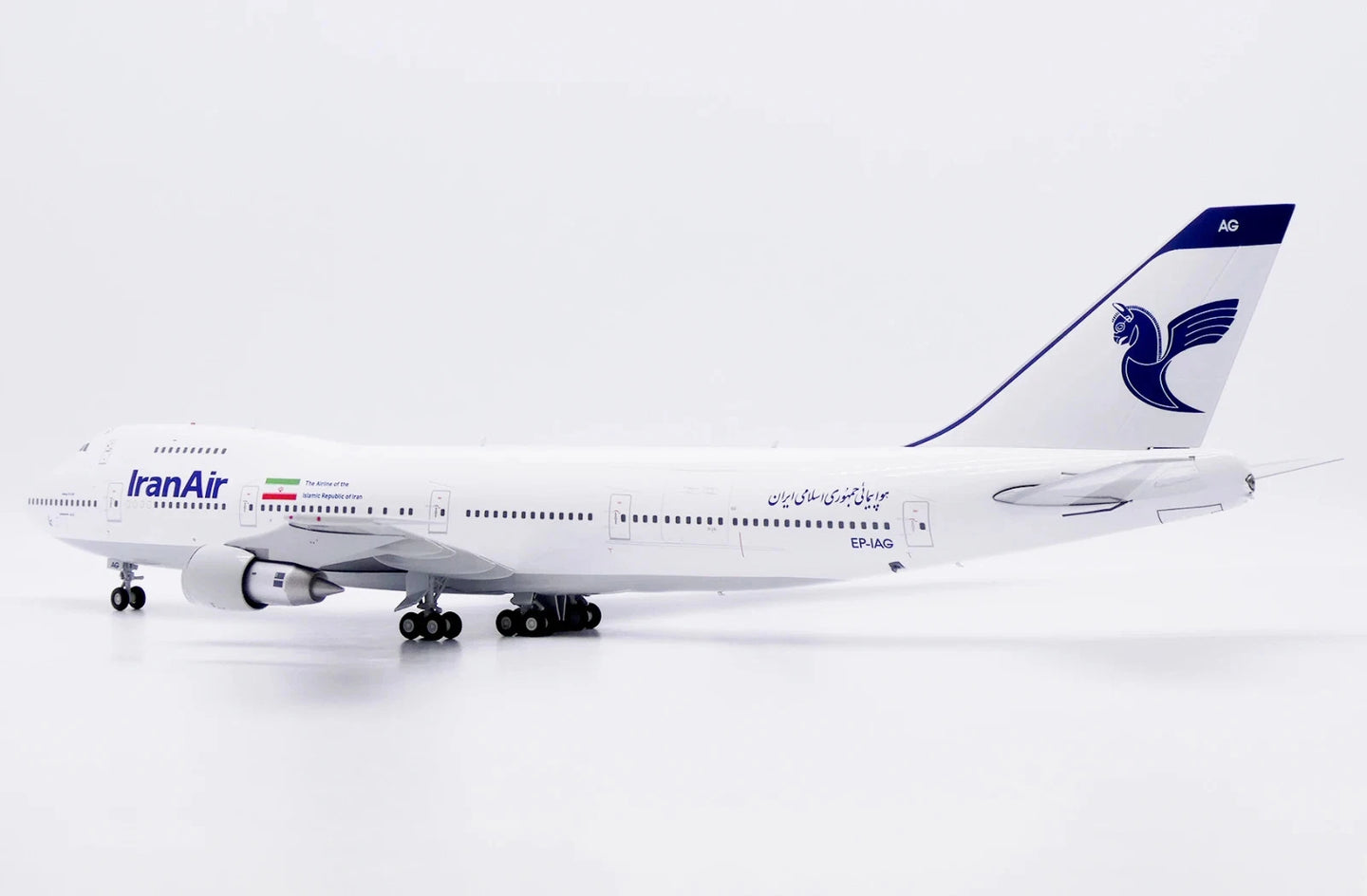 JC WINGS B747-200M IRAN AIR REG: EP-IAG