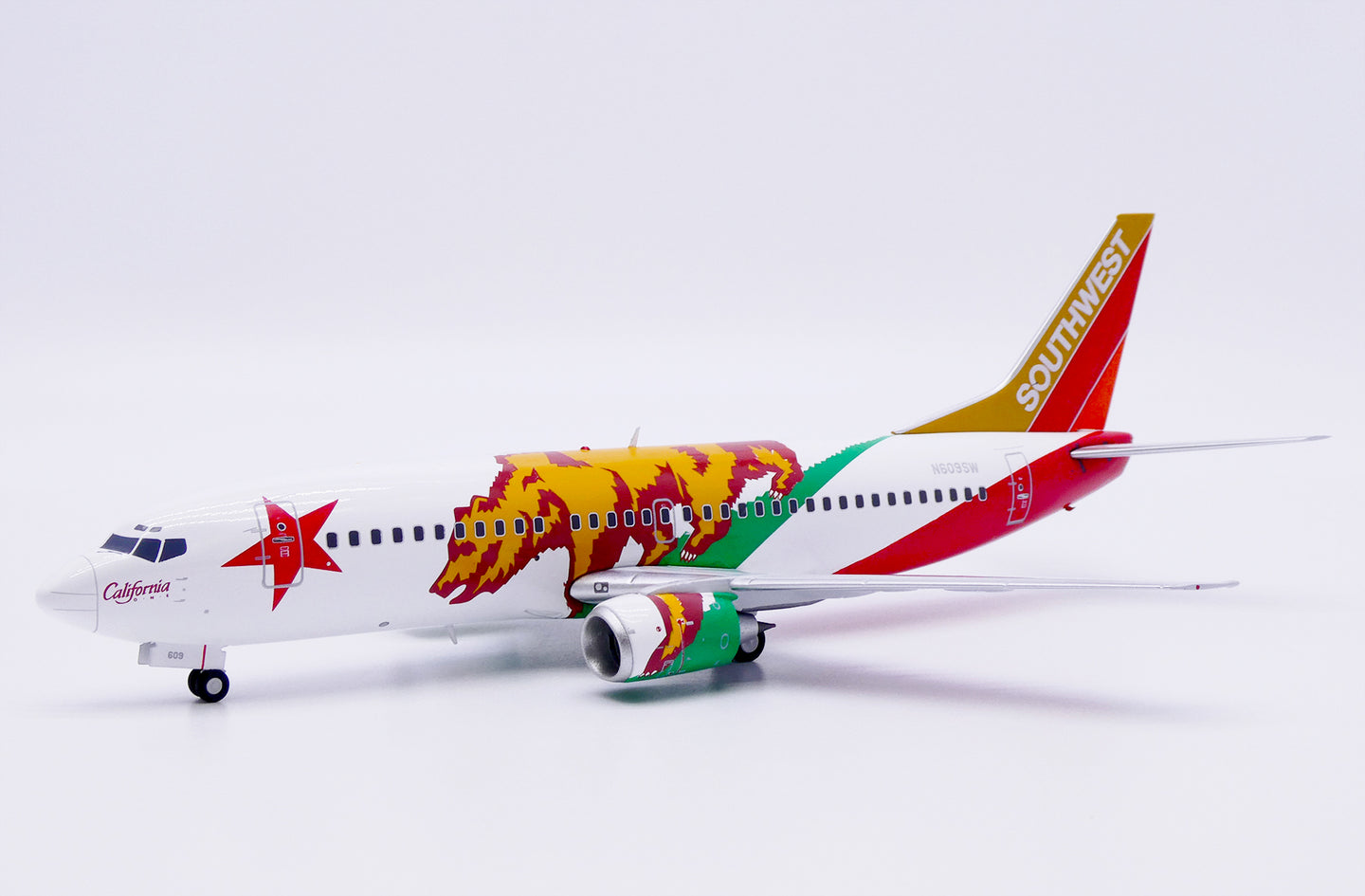 JC WINGS B737-300 SOUTHWEST AIRLINES "CALIFORNIA ONE" REG: N609SW