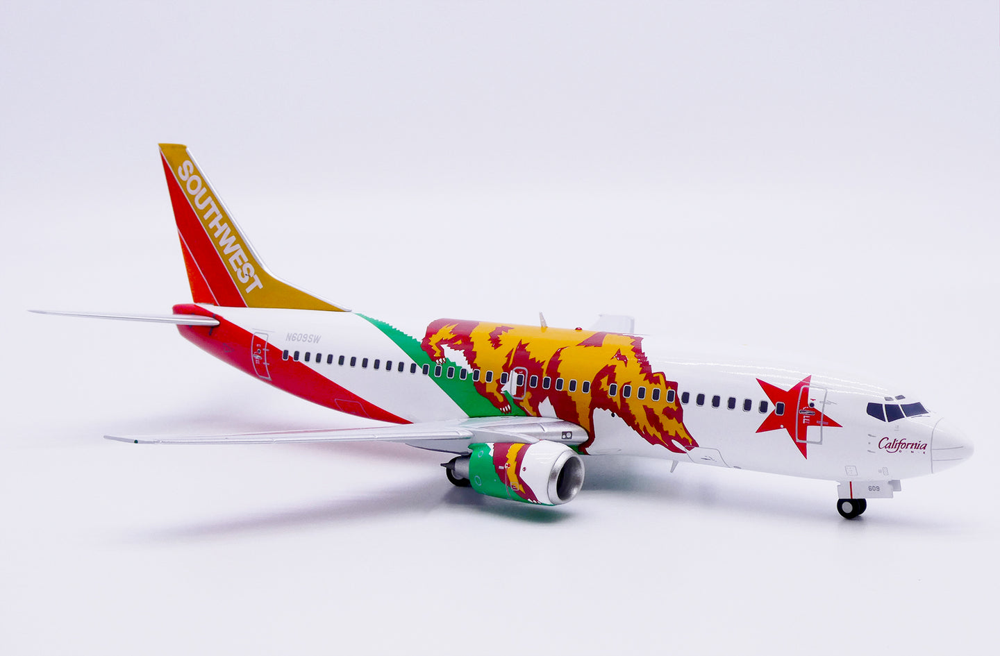 JC WINGS B737-300 SOUTHWEST AIRLINES "CALIFORNIA ONE" REG: N609SW
