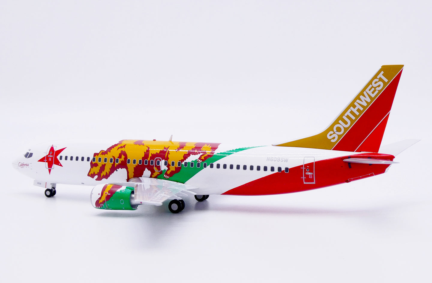 JC WINGS B737-300 SOUTHWEST AIRLINES "CALIFORNIA ONE" REG: N609SW