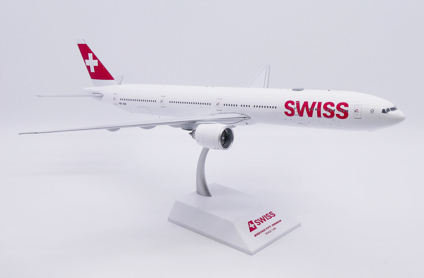 JC WINGS B777-300ER SWISS "LUZERN" REG: HB-JNK