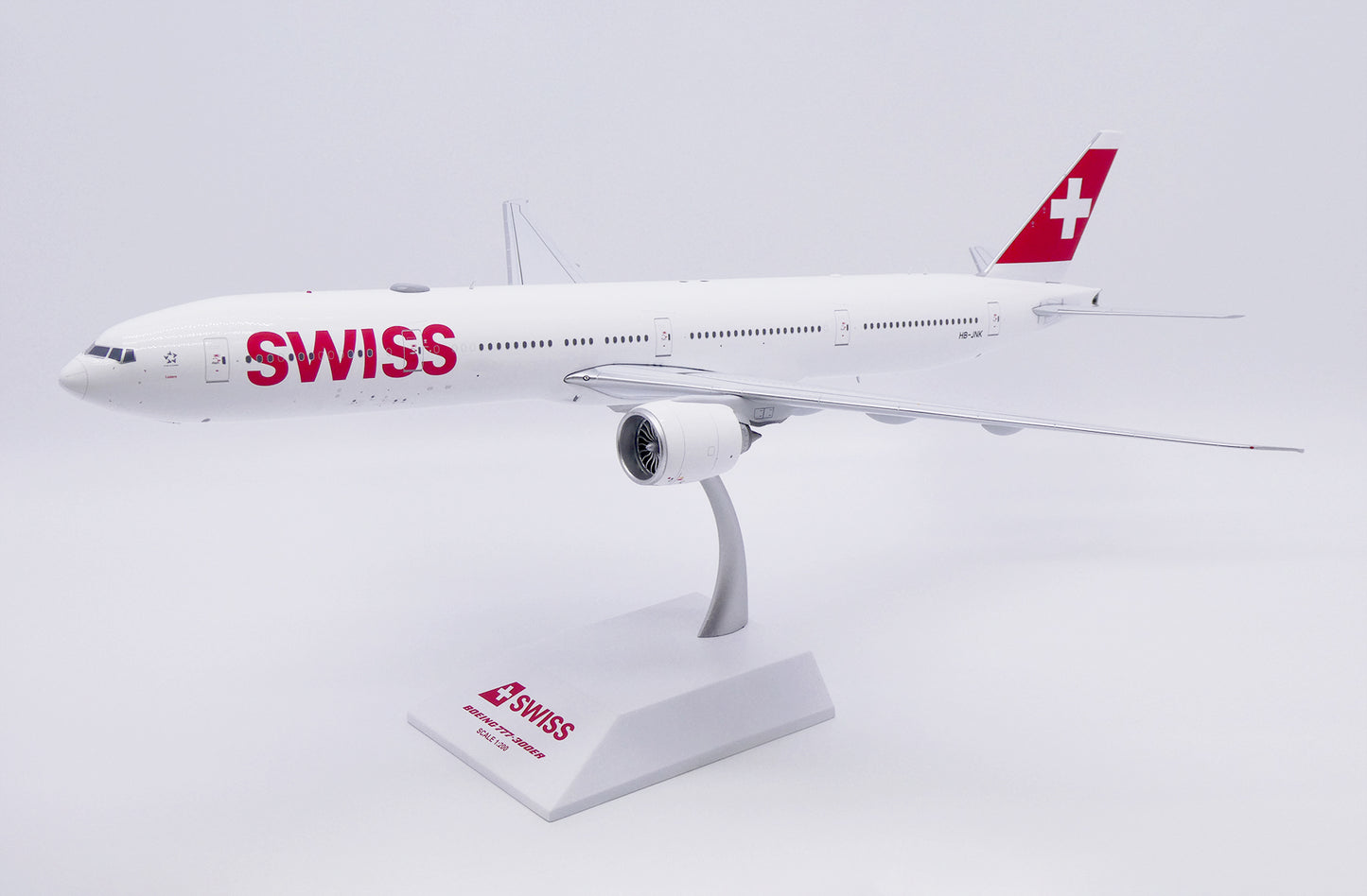 JC WINGS B777-300ER SWISS "LUZERN" REG: HB-JNK