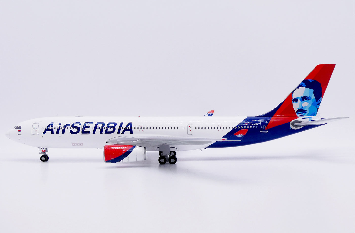 JC WINGS A330-200 AIR SERBIA "NIKOLA TESLA" REG: YU-ARB