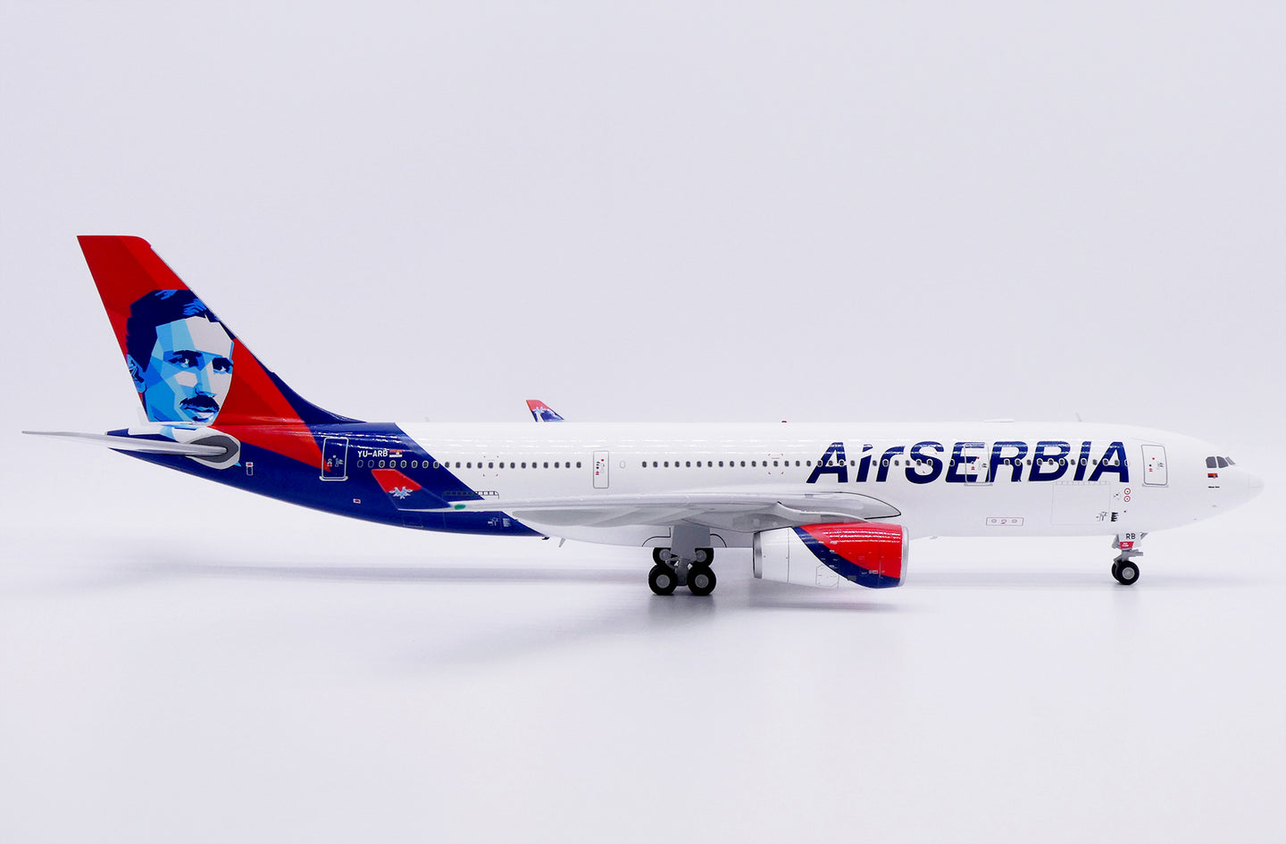 JC WINGS A330-200 AIR SERBIA "NIKOLA TESLA" REG: YU-ARB
