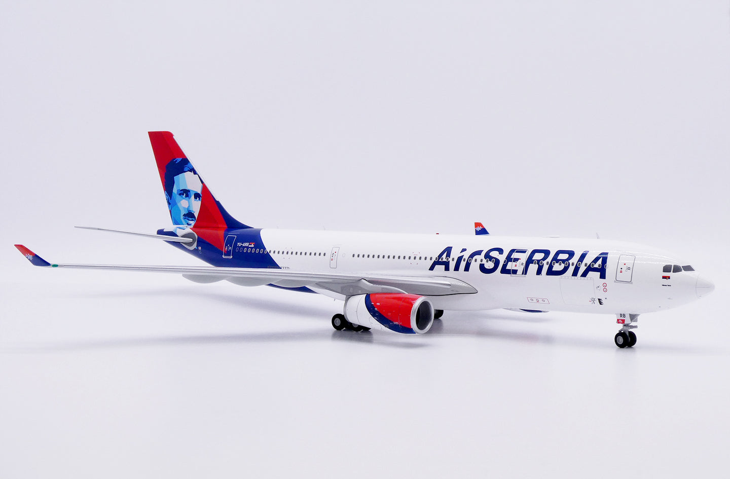 JC WINGS A330-200 AIR SERBIA "NIKOLA TESLA" REG: YU-ARB