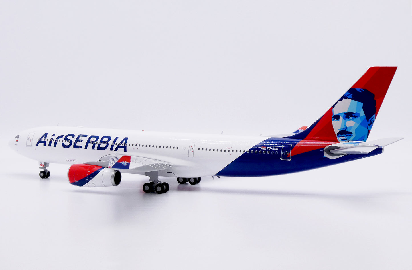 JC WINGS A330-200 AIR SERBIA "NIKOLA TESLA" REG: YU-ARB