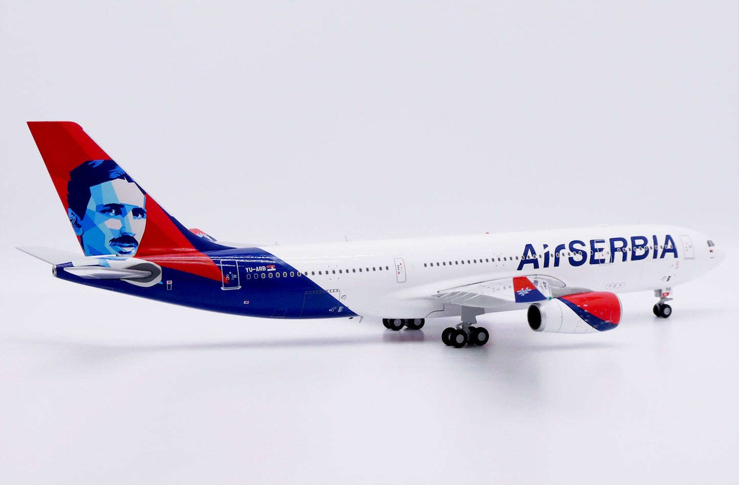 JC WINGS A330-200 AIR SERBIA "NIKOLA TESLA" REG: YU-ARB