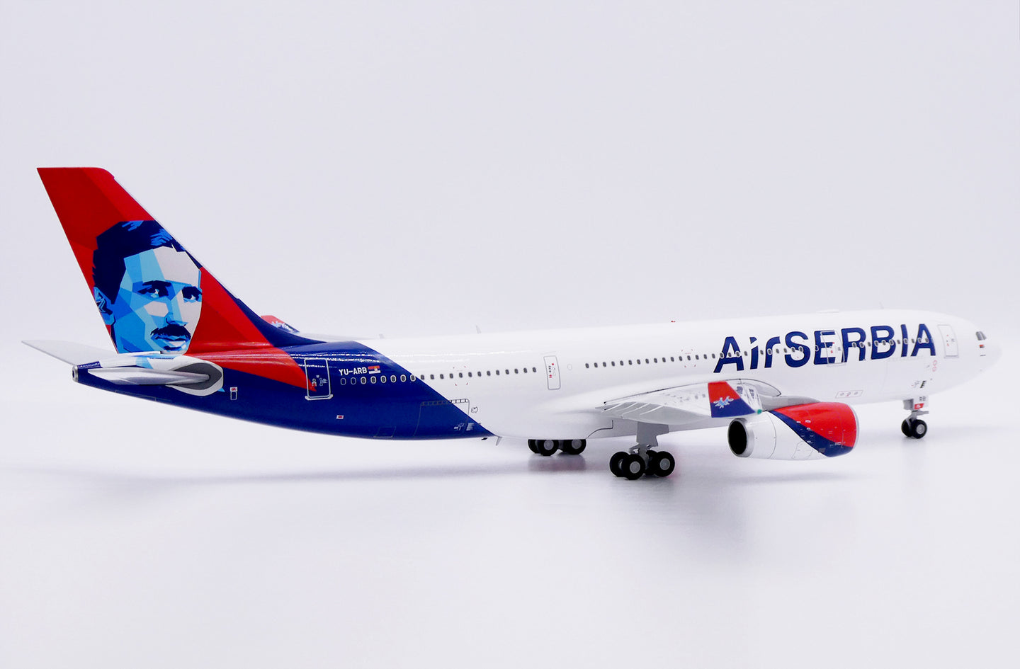 JC WINGS A330-200 AIR SERBIA "NIKOLA TESLA" REG: YU-ARB