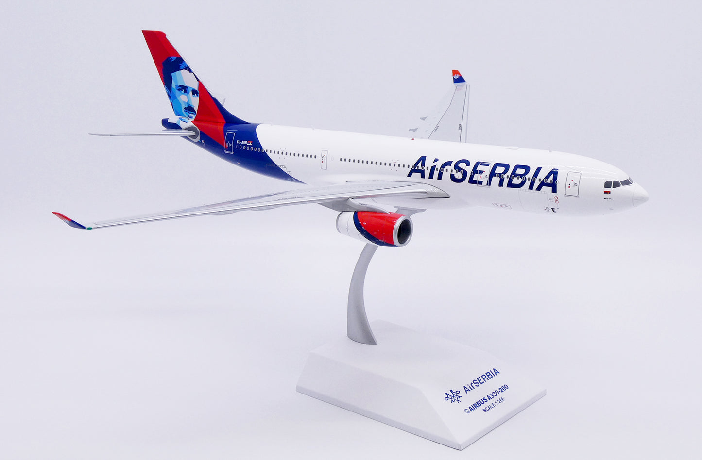 JC WINGS A330-200 AIR SERBIA "NIKOLA TESLA" REG: YU-ARB