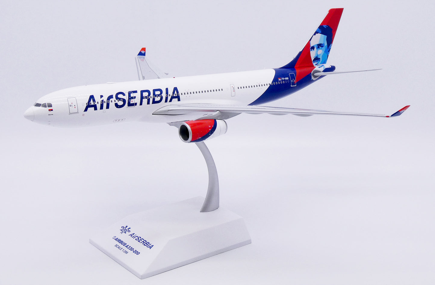 JC WINGS A330-200 AIR SERBIA "NIKOLA TESLA" REG: YU-ARB