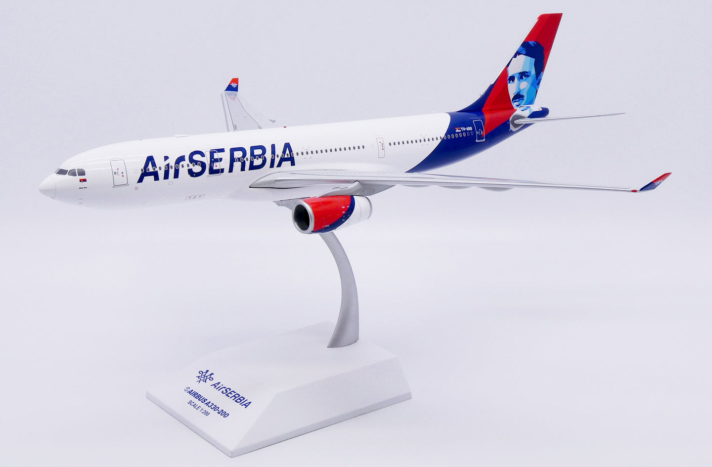 JC WINGS A330-200 AIR SERBIA "NIKOLA TESLA" REG: YU-ARB