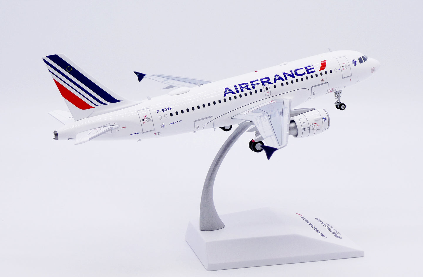 JC WINGS A319 AIR FRANCE "LARGE TITLES" REG: F-GRXK