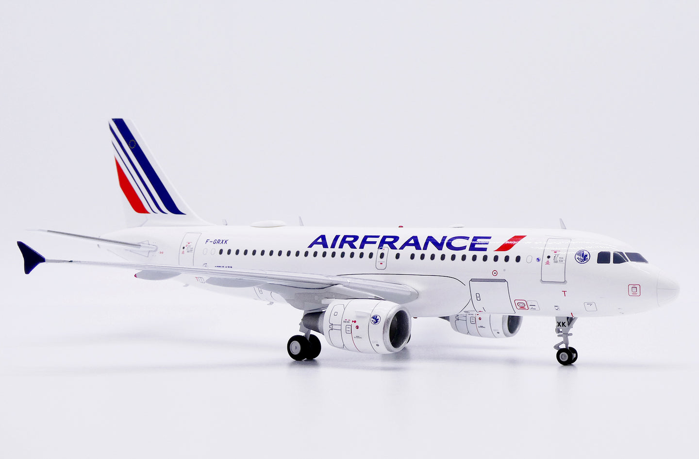 JC WINGS A319 AIR FRANCE "LARGE TITLES" REG: F-GRXK