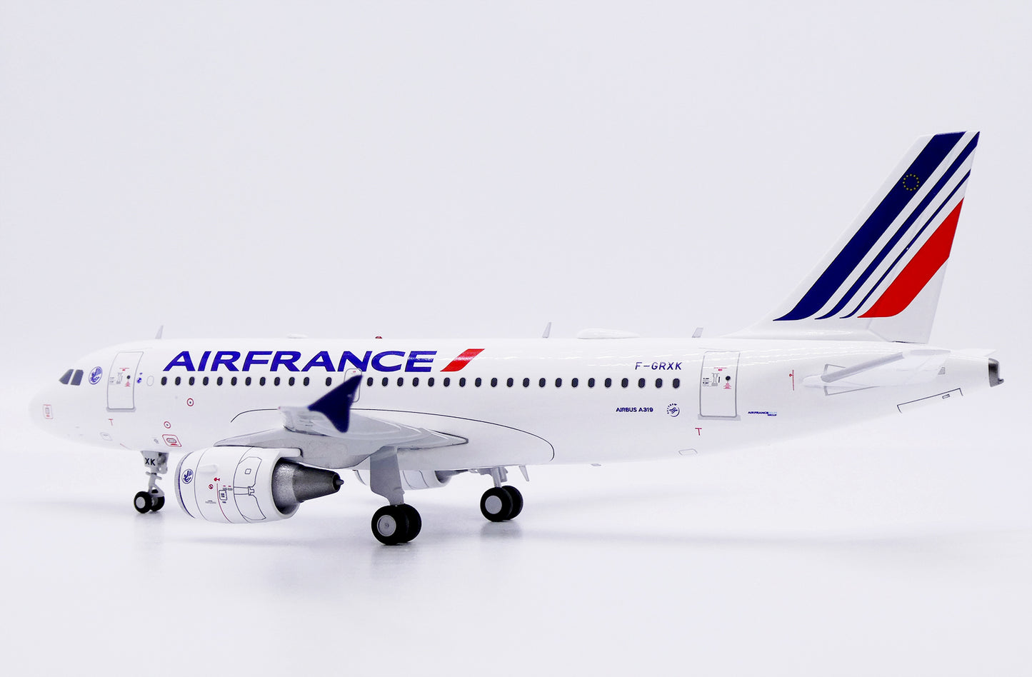 JC WINGS A319 AIR FRANCE "LARGE TITLES" REG: F-GRXK