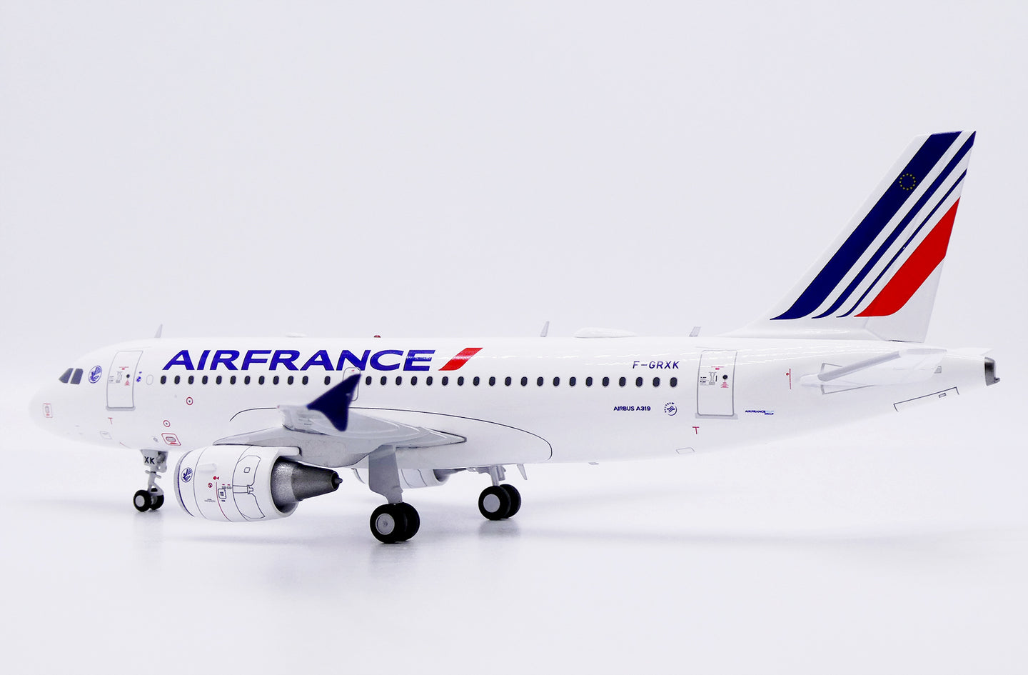JC WINGS A319 AIR FRANCE "LARGE TITLES" REG: F-GRXK