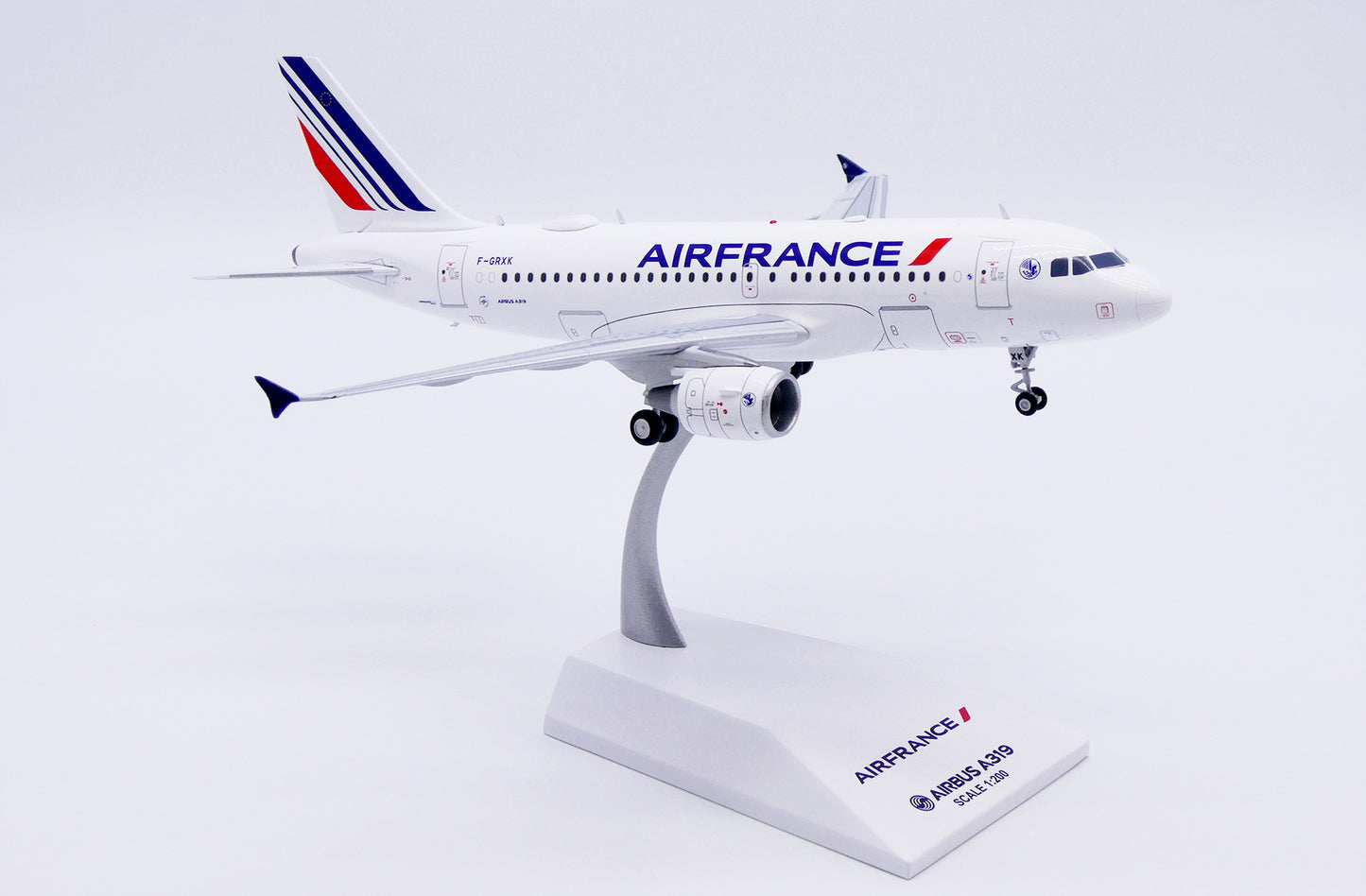 JC WINGS A319 AIR FRANCE "LARGE TITLES" REG: F-GRXK