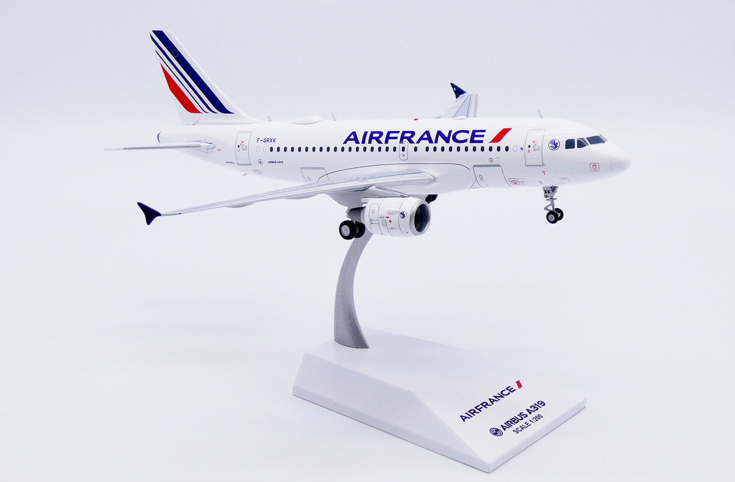 JC WINGS A319 AIR FRANCE "LARGE TITLES" REG: F-GRXK