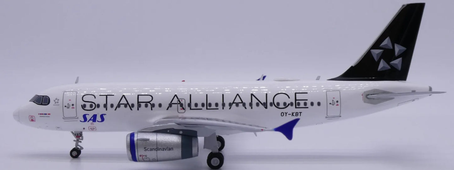 JC WINGS A319 SAS SCANDINAVIAN AIRLINES "STAR ALLIANCE" REG: OY-KBT
