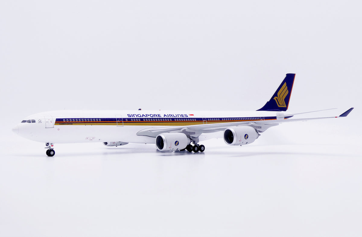 JC WINGS A340-500 SINGAPORE AIRLINES "OLD TITLES" REG: 9V-SGC