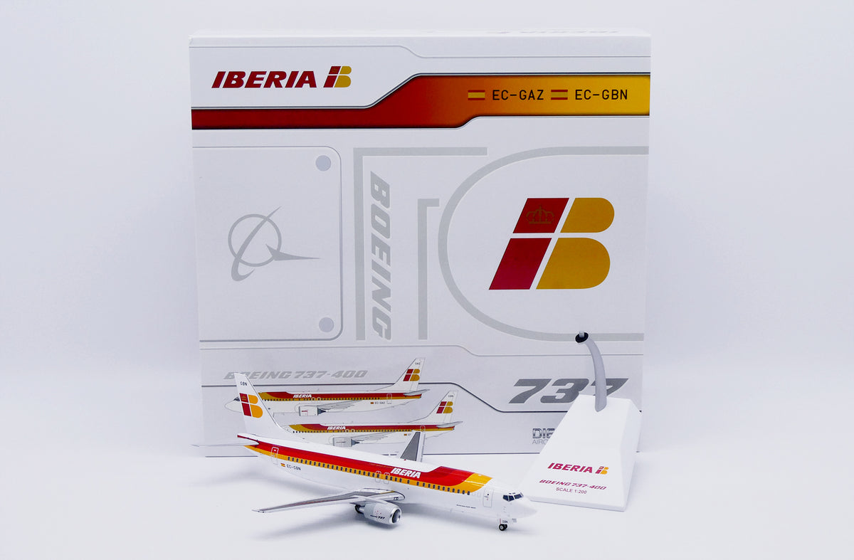 JC WINGS B737-400 IBERIA REG: EC-GBN