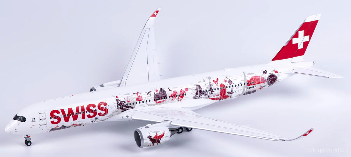 JC WINGS A350-900XWB SWISS "WANDERLUST" REG: HB-IFA
