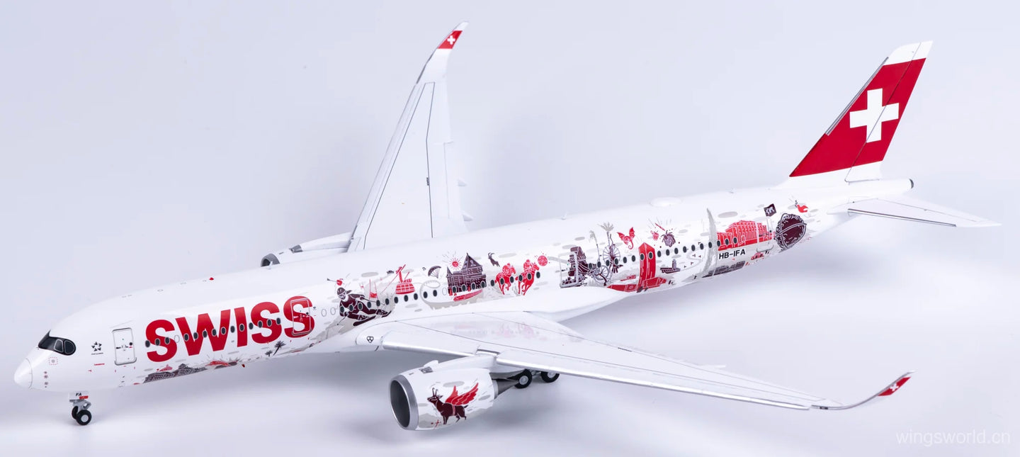 JC WINGS A350-900XWB SWISS "WANDERLUST" REG: HB-IFA