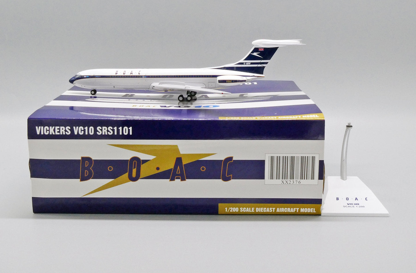 JCWINGS VICKERS VC10 BOAC REG: G-ARVF