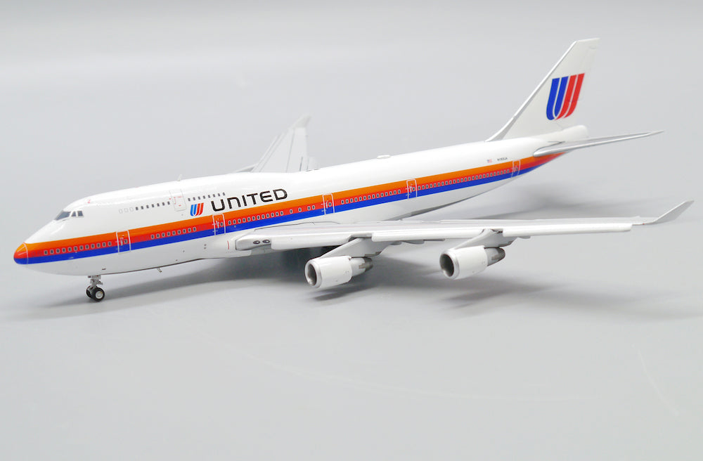 JC WINGS B747-400 UNITED AIRLINES (FLAPS DOWN) REG: N183UA