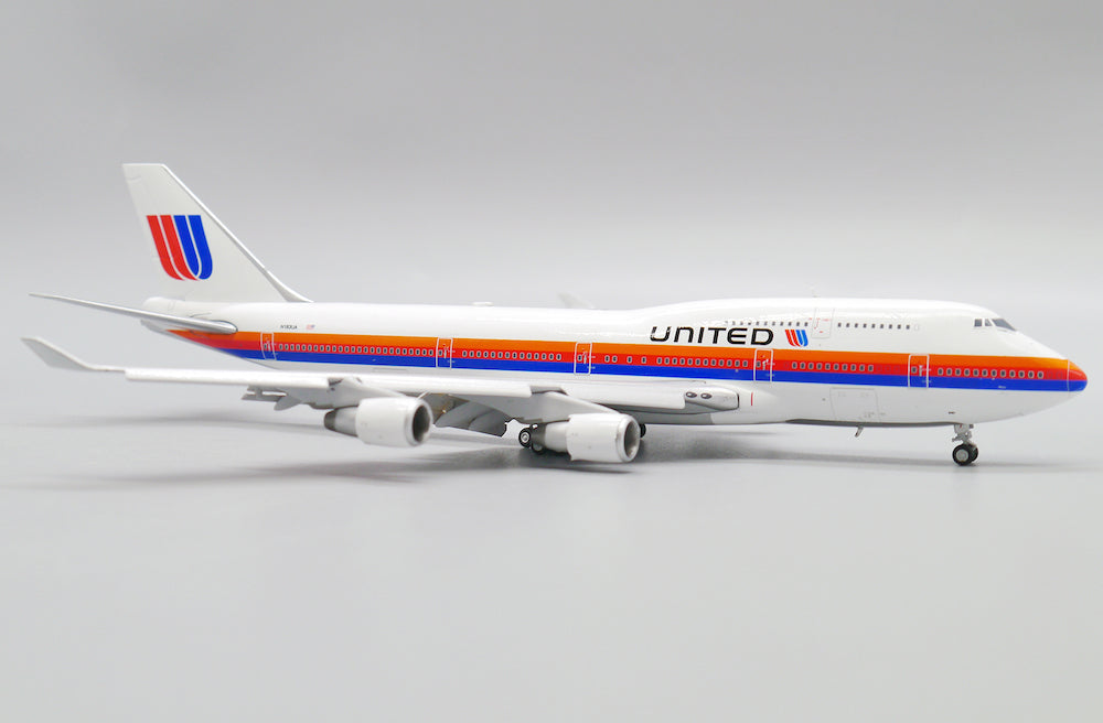 JC WINGS B747-400 UNITED AIRLINES (FLAPS DOWN) REG: N183UA