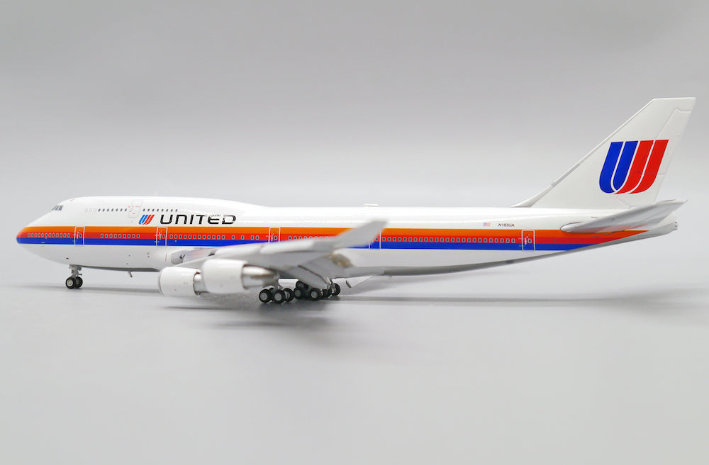 JC WINGS B747-400 UNITED AIRLINES (FLAPS DOWN) REG: N183UA