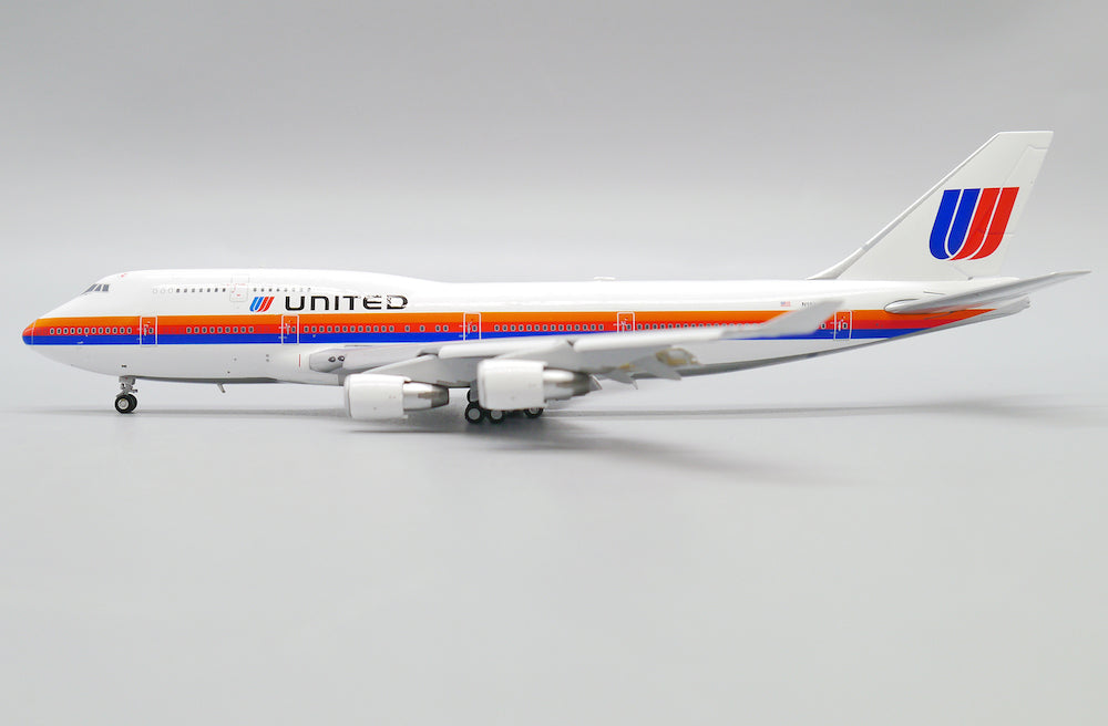 JC WINGS B747-400 UNITED AIRLINES (FLAPS DOWN) REG: N183UA
