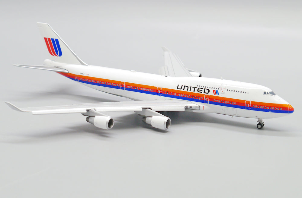 JC WINGS B747-400 UNITED AIRLINES (FLAPS DOWN) REG: N183UA