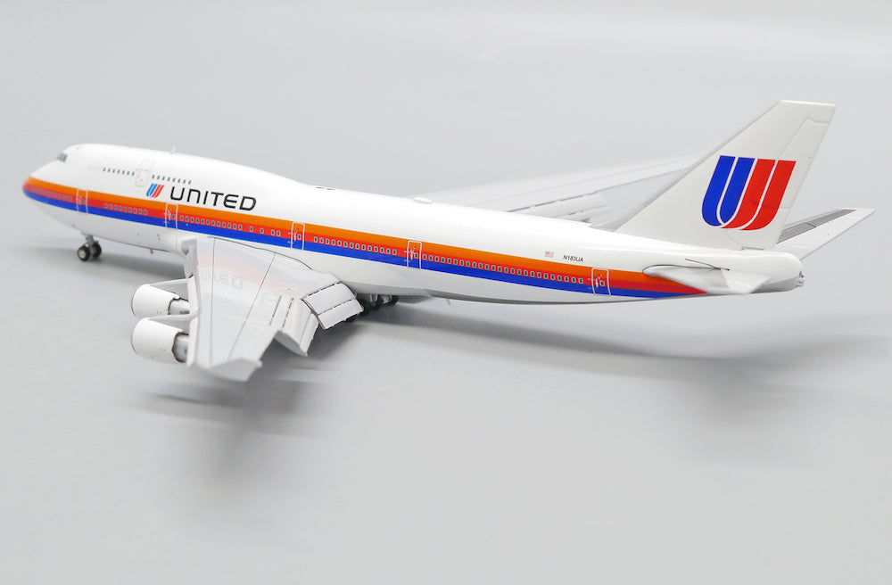 JC WINGS B747-400 UNITED AIRLINES (FLAPS DOWN) REG: N183UA