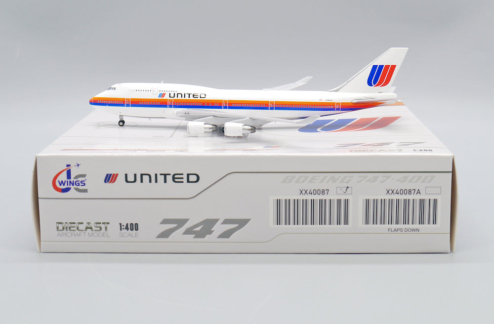 JCWINGS B747-400 UNITED AIRLINES REG: N183UA