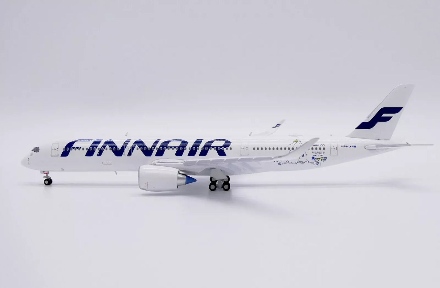 JCWINGS A350 FINNAIR "FINNAIR 100TH ANNIVERSARY" FLAP DOWN REG: OH-LWP