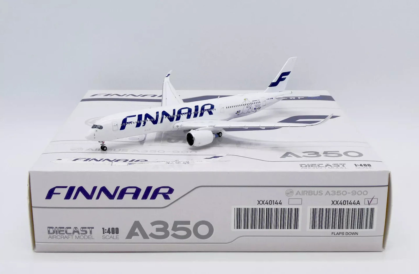 JCWINGS A350 FINNAIR "FINNAIR 100TH ANNIVERSARY" FLAP DOWN REG: OH-LWP