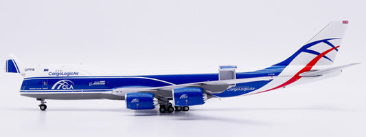 JC WINGS B747-8F CARGOLOGICAIR "BOEING 100 YEARS" (INTERACTIVE SERIES) REG: G-CLAB