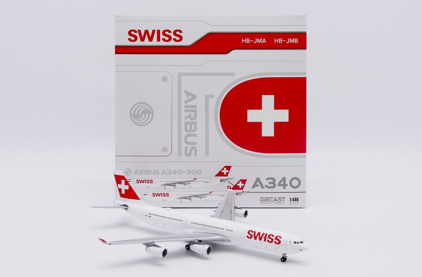 JC WINGS A340-300 SWISS ZURICH REG: HB-JMB