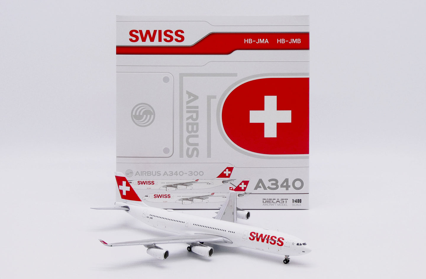 JC WINGS A340-300 SWISS ZURICH REG: HB-JMB