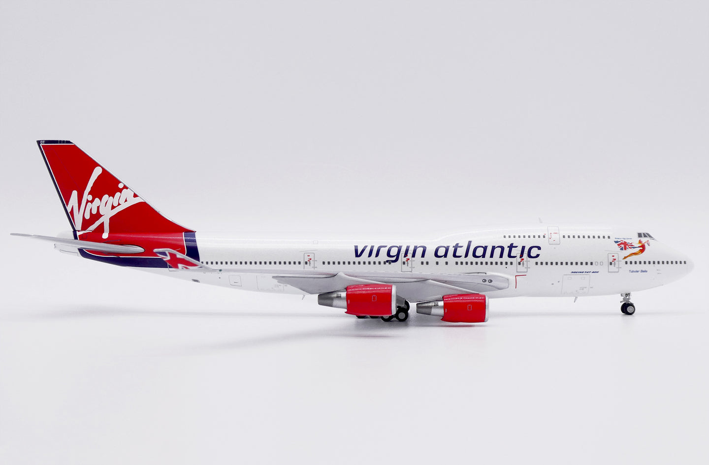 JC WINGS B747-400 VIRGIN ATLANTIC "TUBULAR BELLE" REG: G-VHOT
