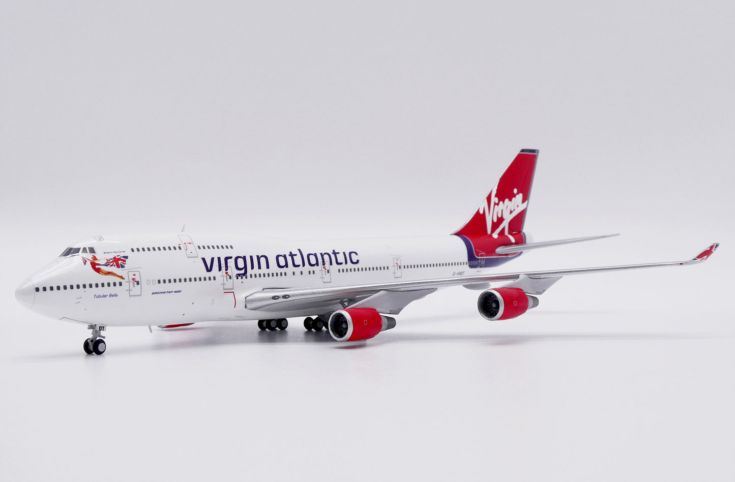 JC WINGS B747-400 VIRGIN ATLANTIC "TUBULAR BELLE" REG: G-VHOT
